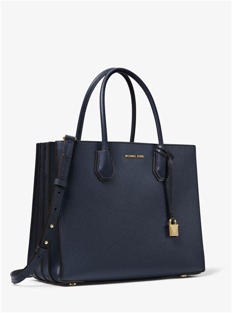 michael kors mercer large leather tote review|michael kors mercer gallery tote.